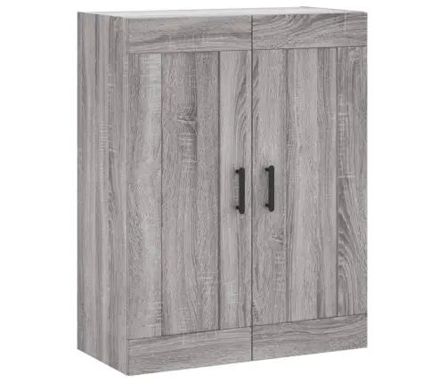 Augstais Skapis, Pelēks, 69,5X34X180 Cm, Inženierijas Koks Vidaxl