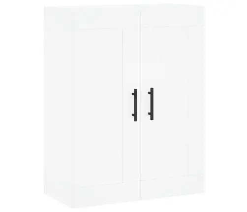 Kõrge Kapp, Valge, 69,5 X 34 X 180 cm Tehispuit