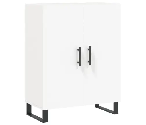 Kõrge Kapp, Valge, 69,5 X 34 X 180 cm Tehispuit