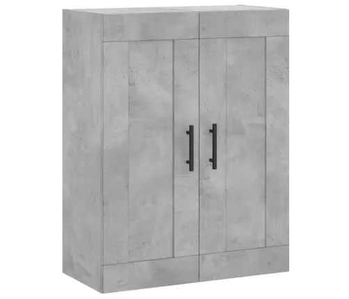 Komoda, Betono Pilkos Spalvos, 69,5X34X180cm Apdirbta Mediena