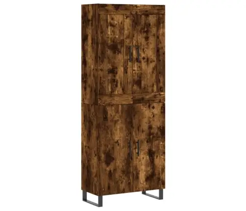 Augstais Skapis, Ozolkoka, 69,5X34X180 Cm, Inženierijas Koks Vidaxl