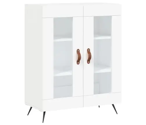 Komoda, Baltos Spalvos, 69,5X34X180cm Apdirbta Mediena