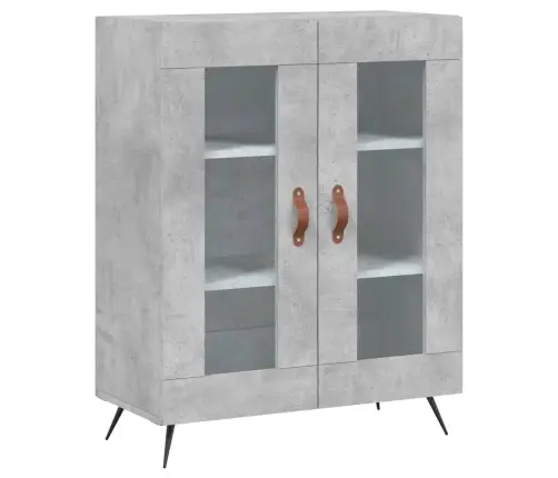 Kõrge Kapp, Betoonhall, 69,5 X 34 X 180 cmTehispuit