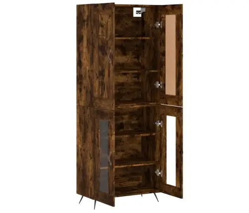 Augstais Skapis, Ozolkoka, 69,5X34X180 Cm, Inženierijas Koks Vidaxl