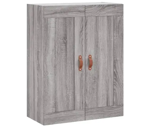 Kõrge Kapp, Hall Sonoma Tamm, 69,5 X 34 X 180 cm Tehispuit