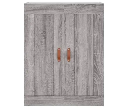 Kõrge Kapp, Hall Sonoma Tamm, 69,5 X 34 X 180 cm Tehispuit