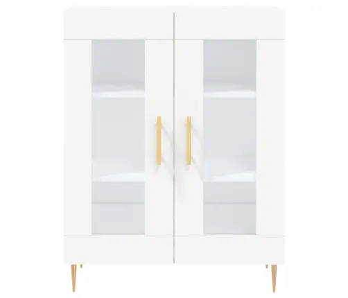 Augstais Skapis, Balts, 69,5X34X180 Cm, Inženierijas Koks Vidaxl