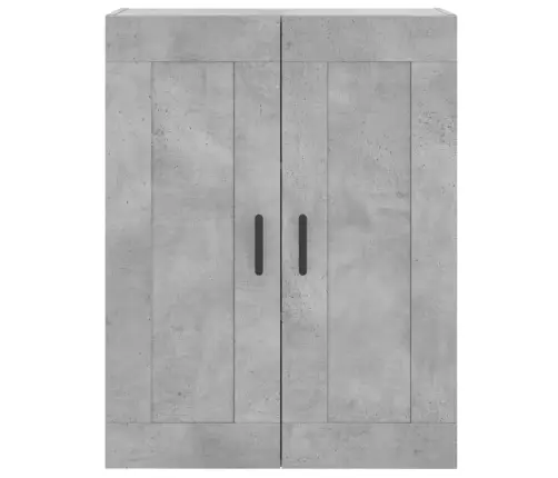 Augstais Skapis, Pelēks, 69,5X34X180 Cm, Inženierijas Koks Vidaxl