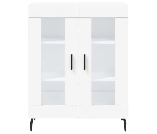 Komoda, Baltos Spalvos, 69,5X34X180cm Apdirbta Mediena