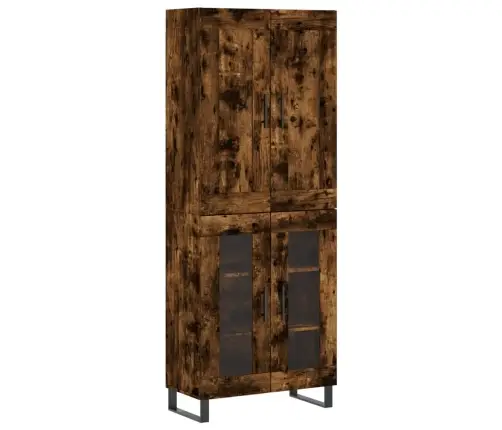 Augstais Skapis, Ozolkoka, 69,5X34X180 Cm, Inženierijas Koks Vidaxl