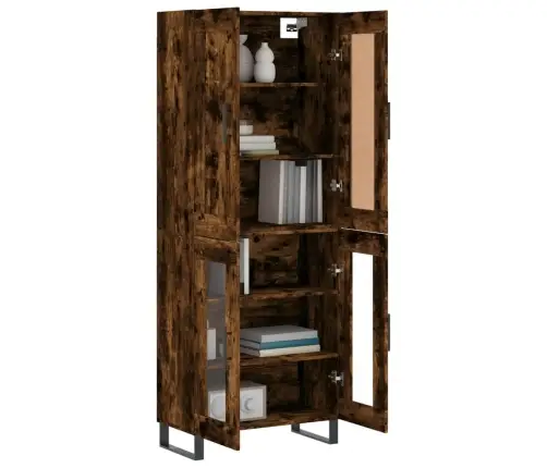 Augstais Skapis, Ozolkoka, 69,5X34X180 Cm, Inženierijas Koks Vidaxl