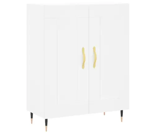 Komoda, Baltos Spalvos, 69,5X34X180cm Apdirbta Mediena