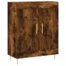 Augstais Skapis, Ozolkoka, 69,5X34X180 Cm, Inženierijas Koks Vidaxl