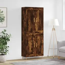 Augstais Skapis, Ozolkoka, 69,5X34X180 Cm, Inženierijas Koks Vidaxl