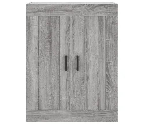 Augstais Skapis, Pelēks, 69,5X34X180 Cm, Inženierijas Koks Vidaxl