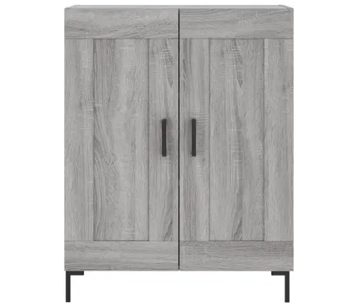 Augstais Skapis, Pelēks, 69,5X34X180 Cm, Inženierijas Koks Vidaxl