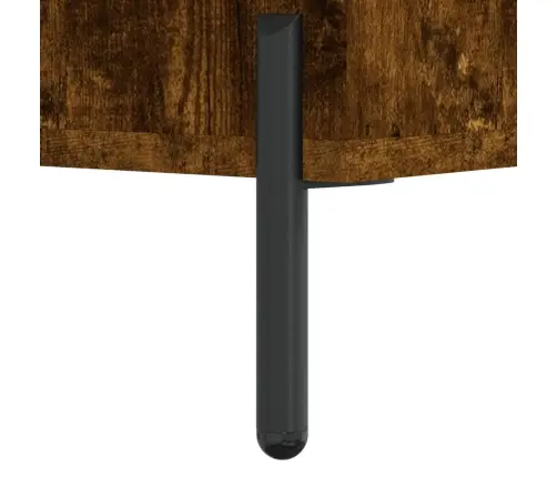 Komoda, Dūminio Ąžuolo Spalvos, 69,5X34X180cm Apdirbta Mediena