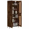 Augstais Skapis, Ozolkoka, 69,5X34X180 Cm, Inženierijas Koks Vidaxl Augstais Skapis, Ozolkoka, 69,5X34X180 Cm, Inženierijas Koks Vidaxl