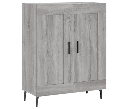 Kõrge Kapp, Hall Sonoma Tamm, 69,5 X 34 X 180 cm Tehispuit