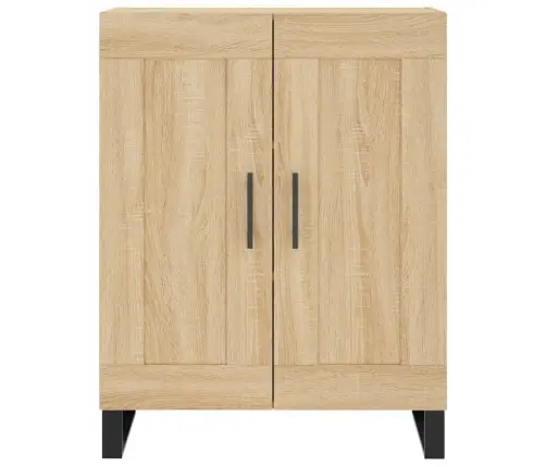 Komoda, Sonoma Ąžuolo Spalvos, 69,5X34X180cm Apdirbta Mediena