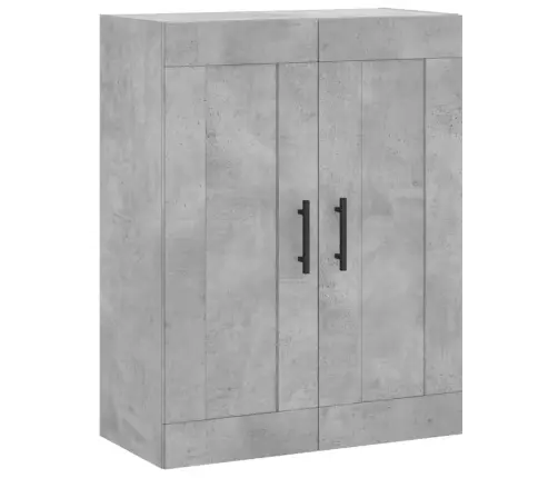 Komoda, Betono Pilkos Spalvos, 69,5X34X180cm Apdirbta Mediena