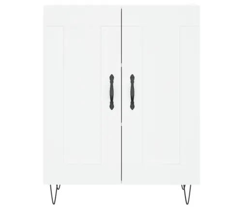 Augstais Skapis, Balts, 69,5X34X180 Cm, Inženierijas Koks Vidaxl