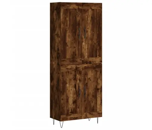 Augstais Skapis, Ozolkoka, 69,5X34X180 Cm, Inženierijas Koks Vidaxl