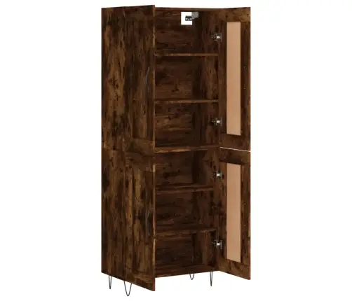 Augstais Skapis, Ozolkoka, 69,5X34X180 Cm, Inženierijas Koks Vidaxl