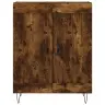 Augstais Skapis, Ozolkoka, 69,5X34X180 Cm, Inženierijas Koks Vidaxl