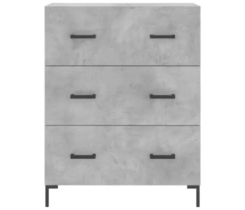 Kõrge Kapp, Betoonhall, 69,5 X 34 X 180 cmTehispuit