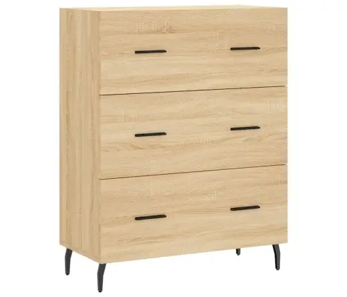 Augstais Skapis, Ozolkoka, 69,5X34X180 Cm, Inženierijas Koks Vidaxl