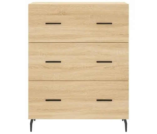 Augstais Skapis, Ozolkoka, 69,5X34X180 Cm, Inženierijas Koks Vidaxl