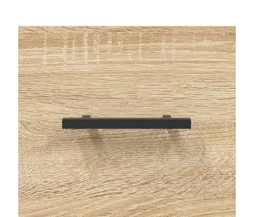 Komoda, Sonoma Ąžuolo Spalvos, 69,5X34X180cm Apdirbta Mediena