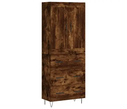 Augstais Skapis, Ozolkoka, 69,5X34X180 Cm, Inženierijas Koks Vidaxl Augstais Skapis, Ozolkoka, 69,5X34X180 Cm, Inženierijas Koks Vidaxl