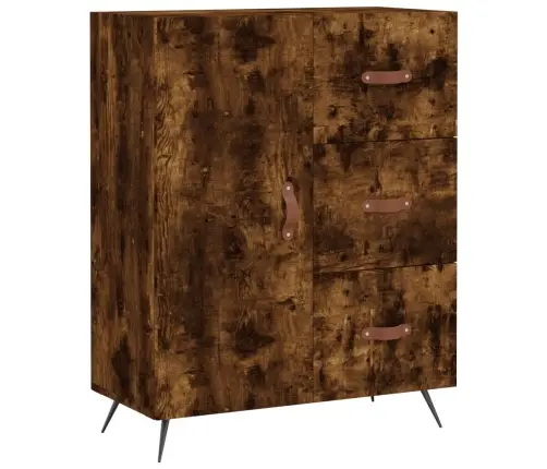 Augstais Skapis, Ozolkoka, 69,5X34X180 Cm, Inženierijas Koks Vidaxl