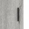 Augstais Skapis, Pelēks, 69,5X34X180 Cm, Inženierijas Koks Vidaxl Augstais Skapis, Pelēks, 69,5X34X180 Cm, Inženierijas Koks Vidaxl