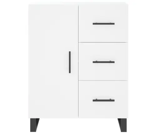 Kõrge Kapp, Valge, 69,5 X 34 X 180 cm Tehispuit