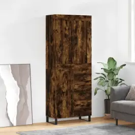 Augstais Skapis, Ozolkoka, 69,5X34X180 Cm, Inženierijas Koks Vidaxl