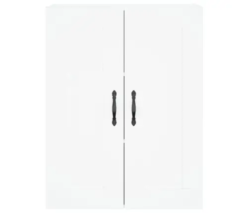 Kõrge Kapp, Valge, 69,5 X 34 X 180 cm Tehispuit