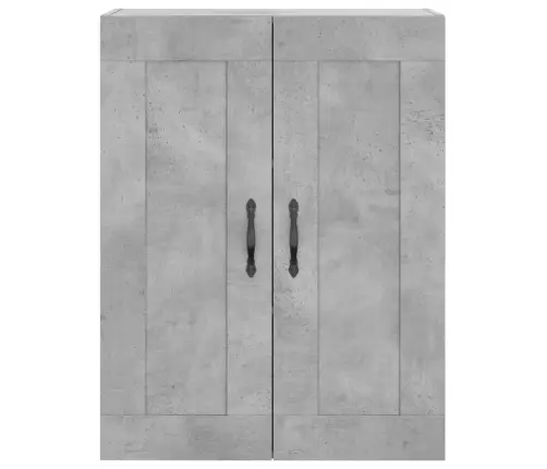 Augstais Skapis, Pelēks, 69,5X34X180 Cm, Inženierijas Koks Vidaxl