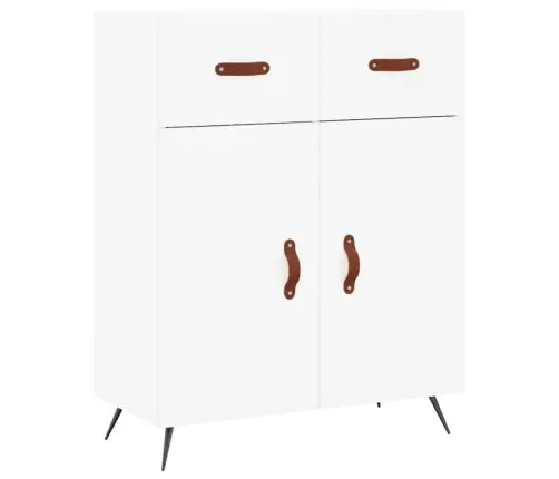 Augstais Skapis, Balts, 69,5X34X180 Cm, Inženierijas Koks Vidaxl