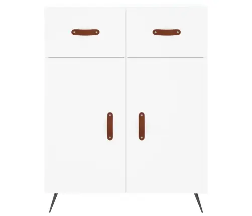 Augstais Skapis, Balts, 69,5X34X180 Cm, Inženierijas Koks Vidaxl