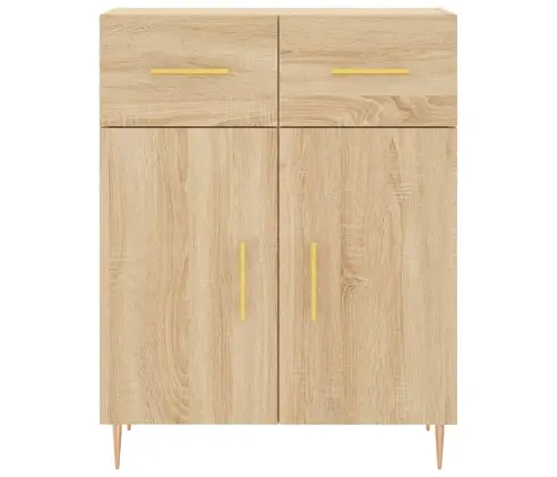 Augstais Skapis, Ozolkoka, 69,5X34X180 Cm, Inženierijas Koks Vidaxl