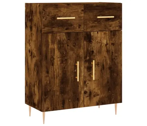 Augstais Skapis, Ozolkoka, 69,5X34X180 Cm, Inženierijas Koks Vidaxl