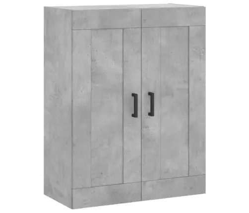 Komoda, Betono Pilkos Spalvos, 69,5X34X180cm Apdirbta Mediena