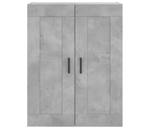 Komoda, Betono Pilkos Spalvos, 69,5X34X180cm Apdirbta Mediena