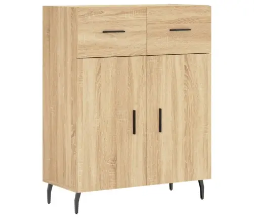 Augstais Skapis, Ozolkoka, 69,5X34X180 Cm, Inženierijas Koks Vidaxl