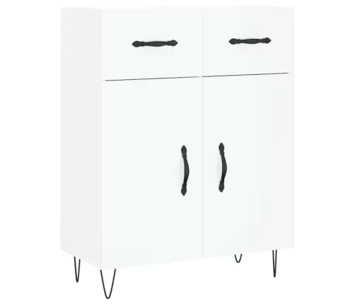 Augstais Skapis, Balts, 69,5X34X180 Cm, Inženierijas Koks Vidaxl