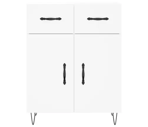 Augstais Skapis, Balts, 69,5X34X180 Cm, Inženierijas Koks Vidaxl