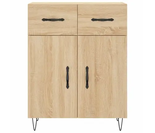 Augstais Skapis, Ozolkoka, 69,5X34X180 Cm, Inženierijas Koks Vidaxl